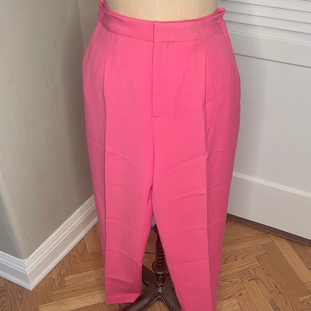 Zara basic Pink Women's trouser sz L